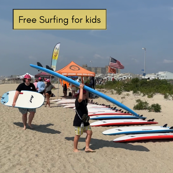 Lottery: Free Surfing for kids
