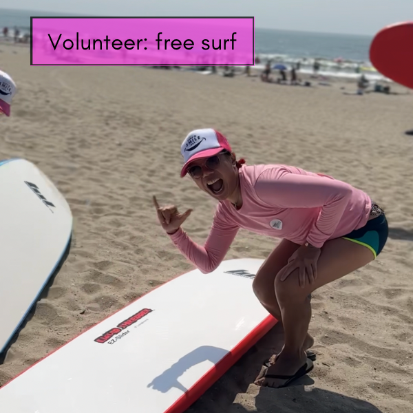 Volunteer: free surfing for kids
