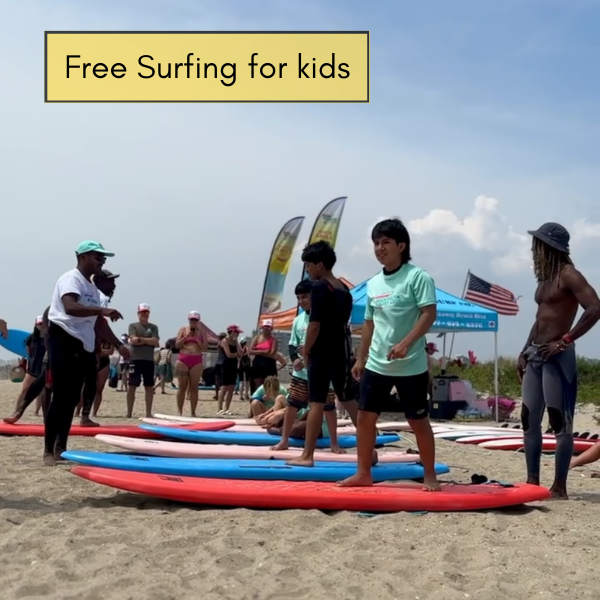 Lottery: Free Surfing for kids