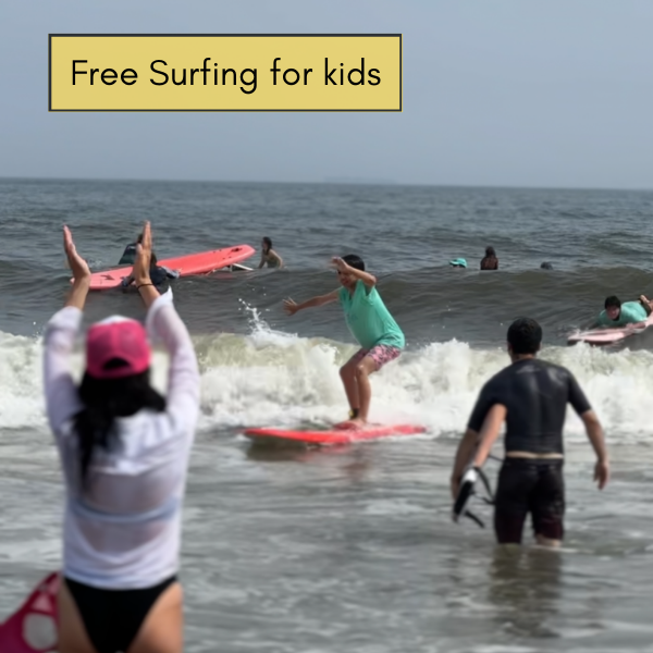 Lottery: Free Surfing for kids