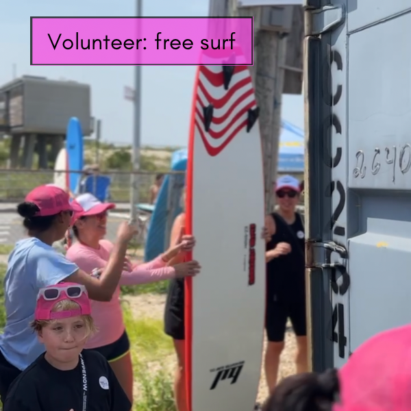 Volunteer: free surfing for kids