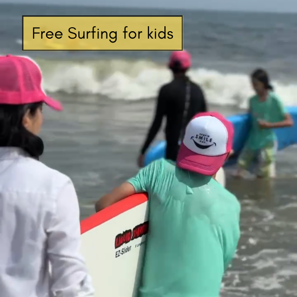 Lottery: Free Surfing for kids