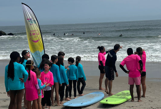 How We Organize the Surf Lesson Flow for Kids: The Magic Carpet System