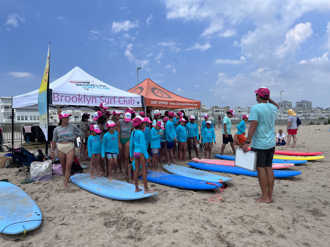 Volunteer Guide - Event Organizer: How to Help Run a Brooklyn Surf Club Surf Lesson Day