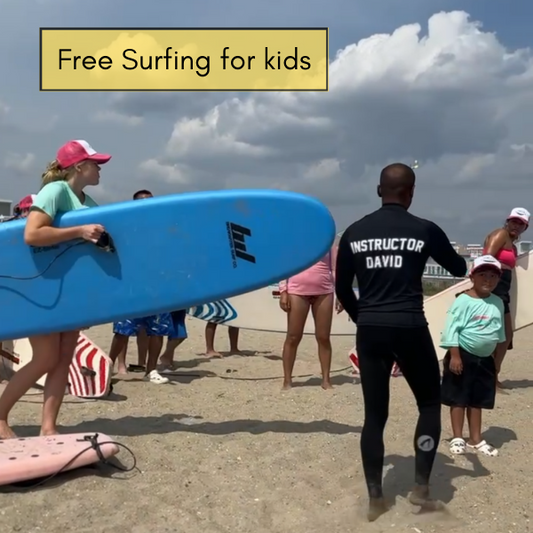 Lottery: Free Surfing for kids