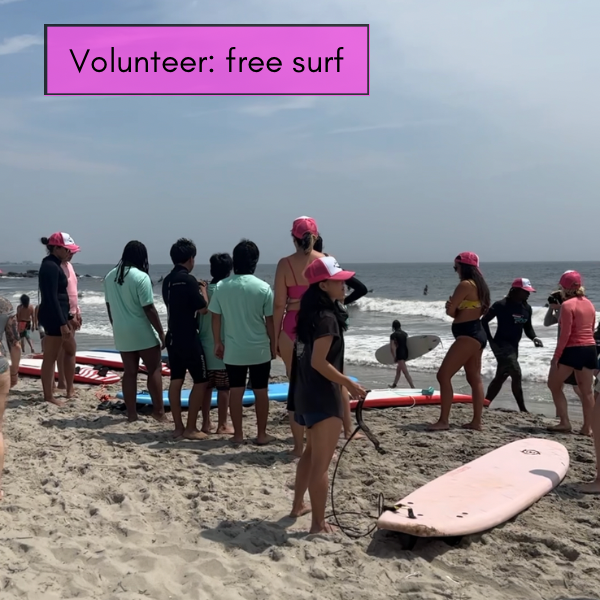 Volunteer: free surfing for kids