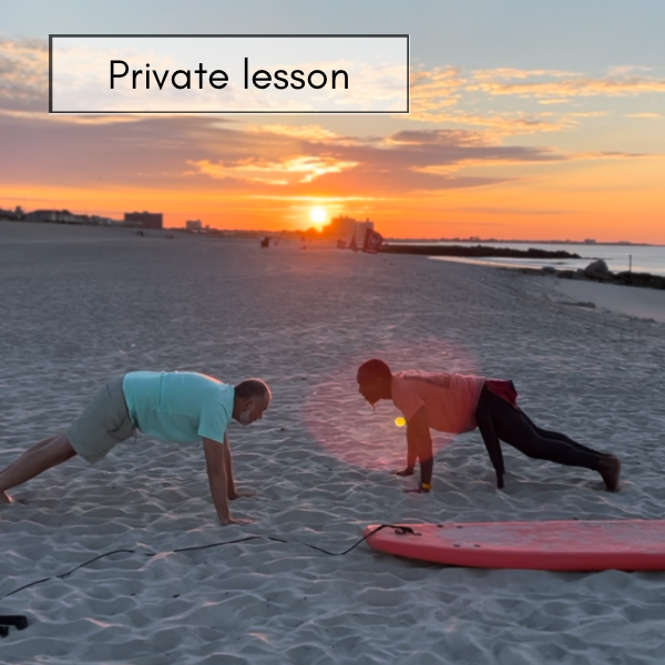 Private Surf Lesson 1 on 1 Brooklyn Surf Club